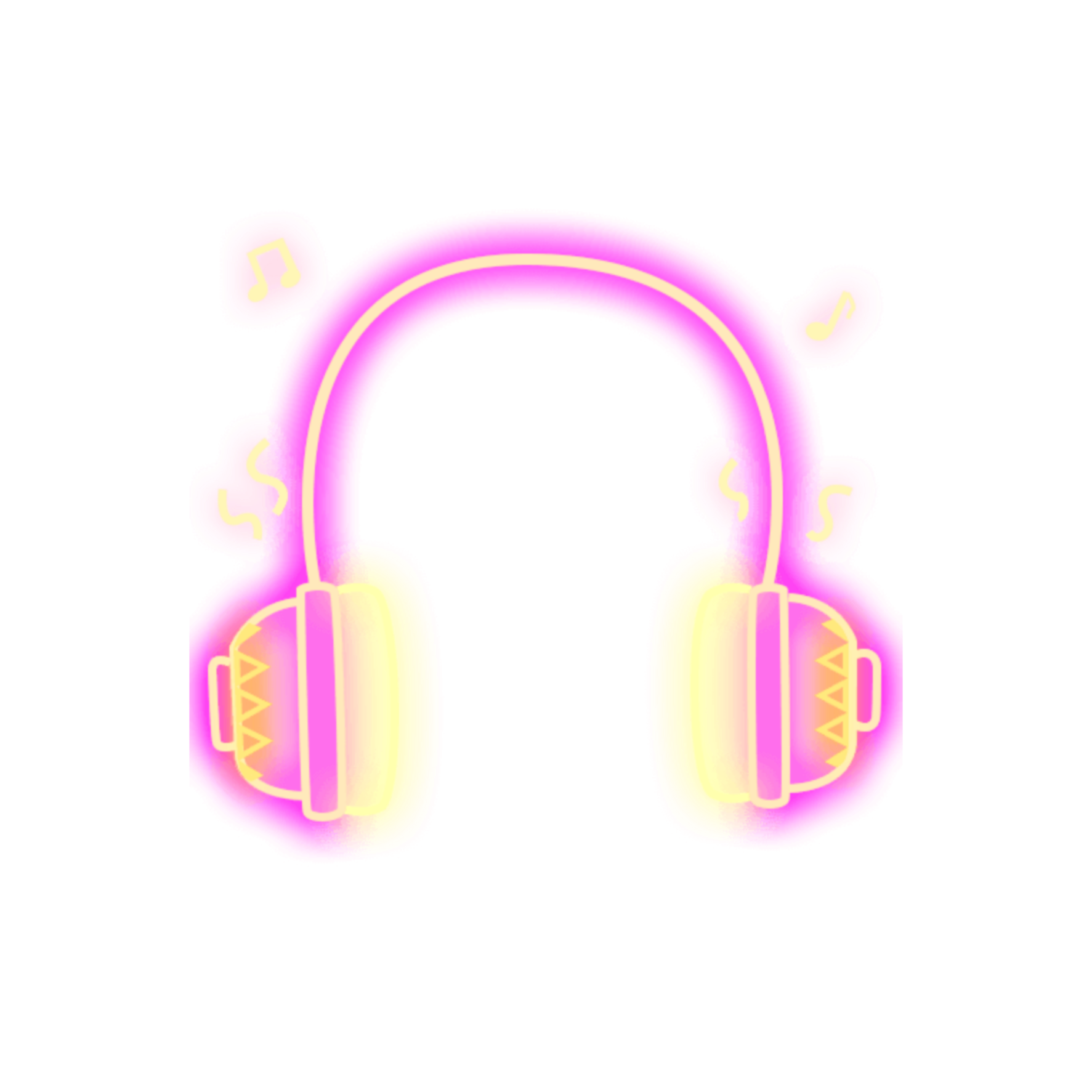 Neon Headphones