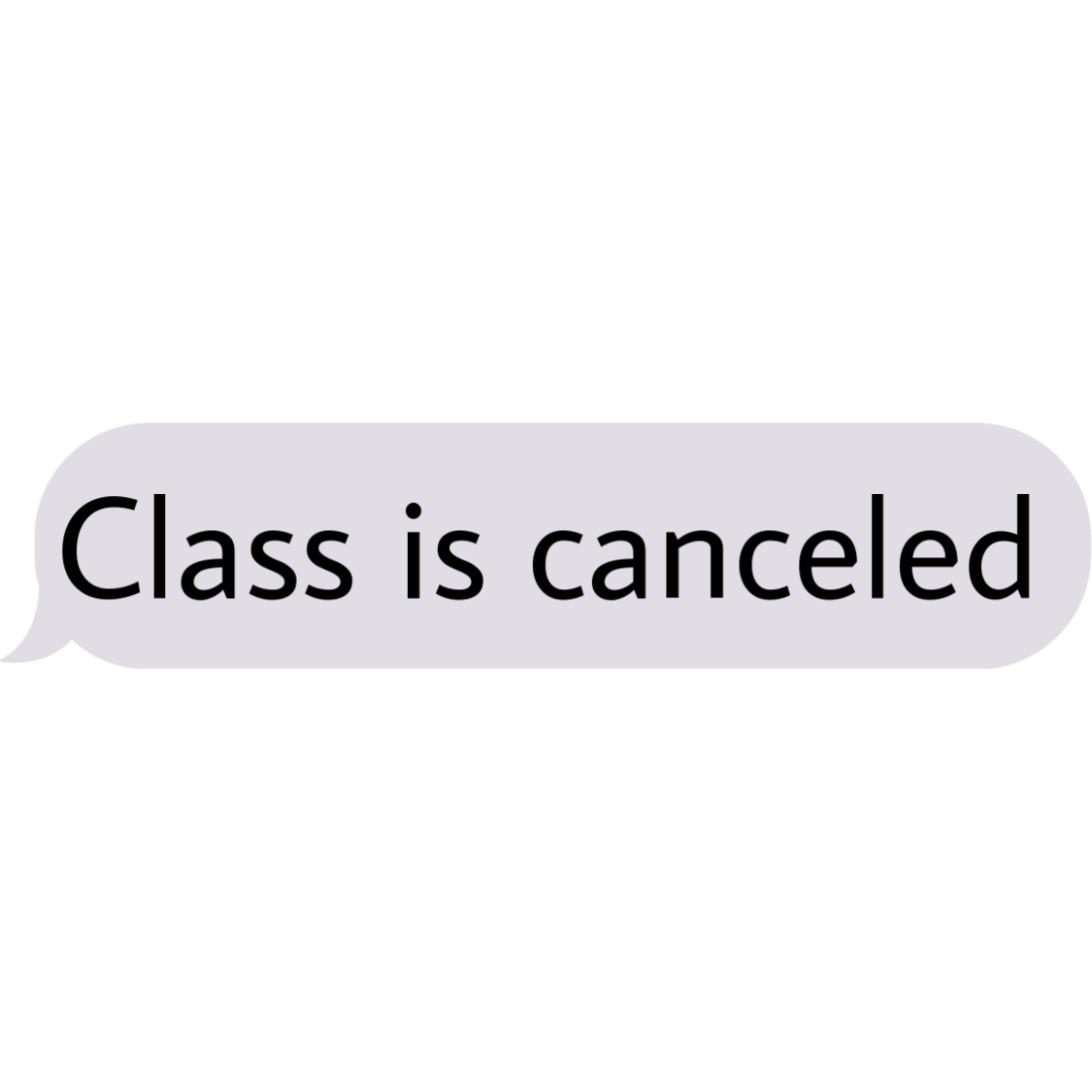 class canceled text sticker by heidikemper