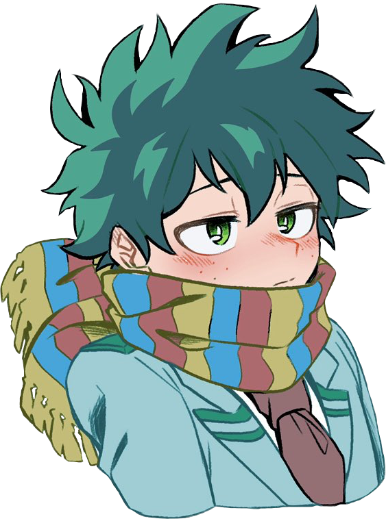 freetoedit deku izukumidoriya sticker by @animecountry101