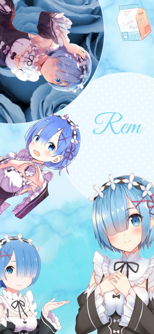 Wallpaper Rem Kawaii Waifu Re Zero Image By Amachan Wallpaper Rem Kawaii Waifu Re Zero Image By Amachan