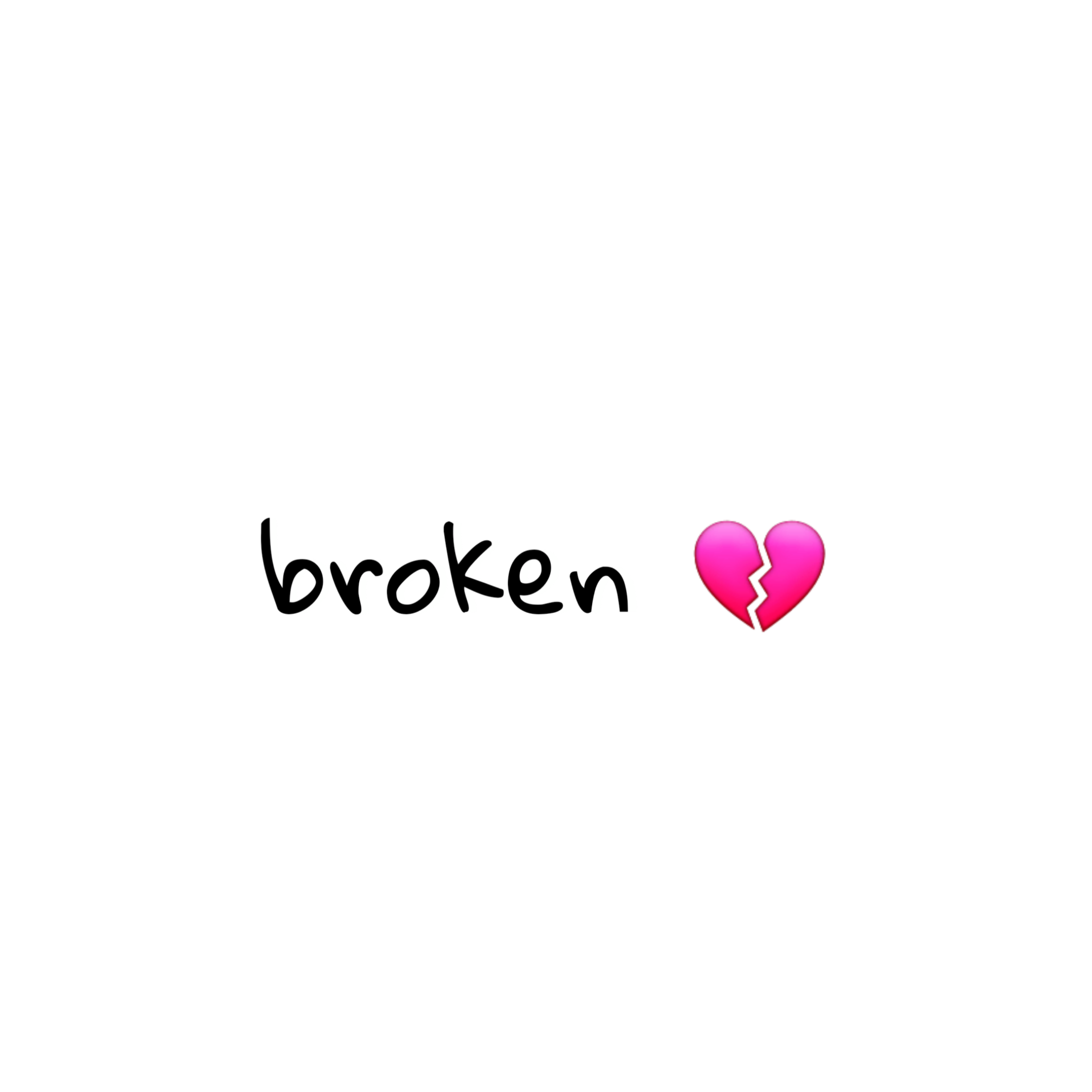 freetoedit brokenheart brokenhearted sticker by @janineto