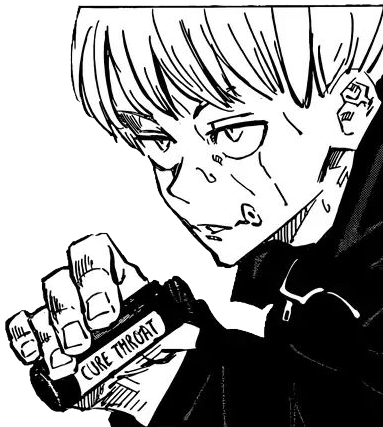 Jujutsukaisen Togeinumaki Manga Sticker By Karma