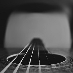 photography blackandwhite myphoto madewithpicsart guitar