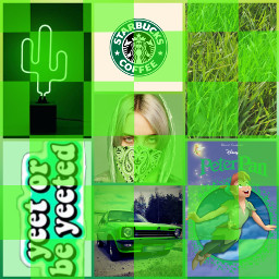 green billieellish peterpan starbucks cactus freetoedit ccgreenaesthetic greenaesthetic createfromhome stayinspired