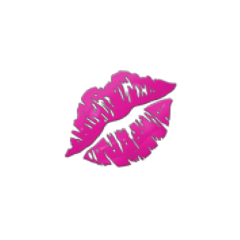 pink emoji lipstick pinkemoji kissemoji freetoedit