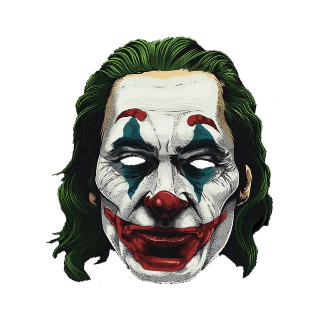 جوكر وجه الجوكر جوكر2019 Joker Sticker By Haider