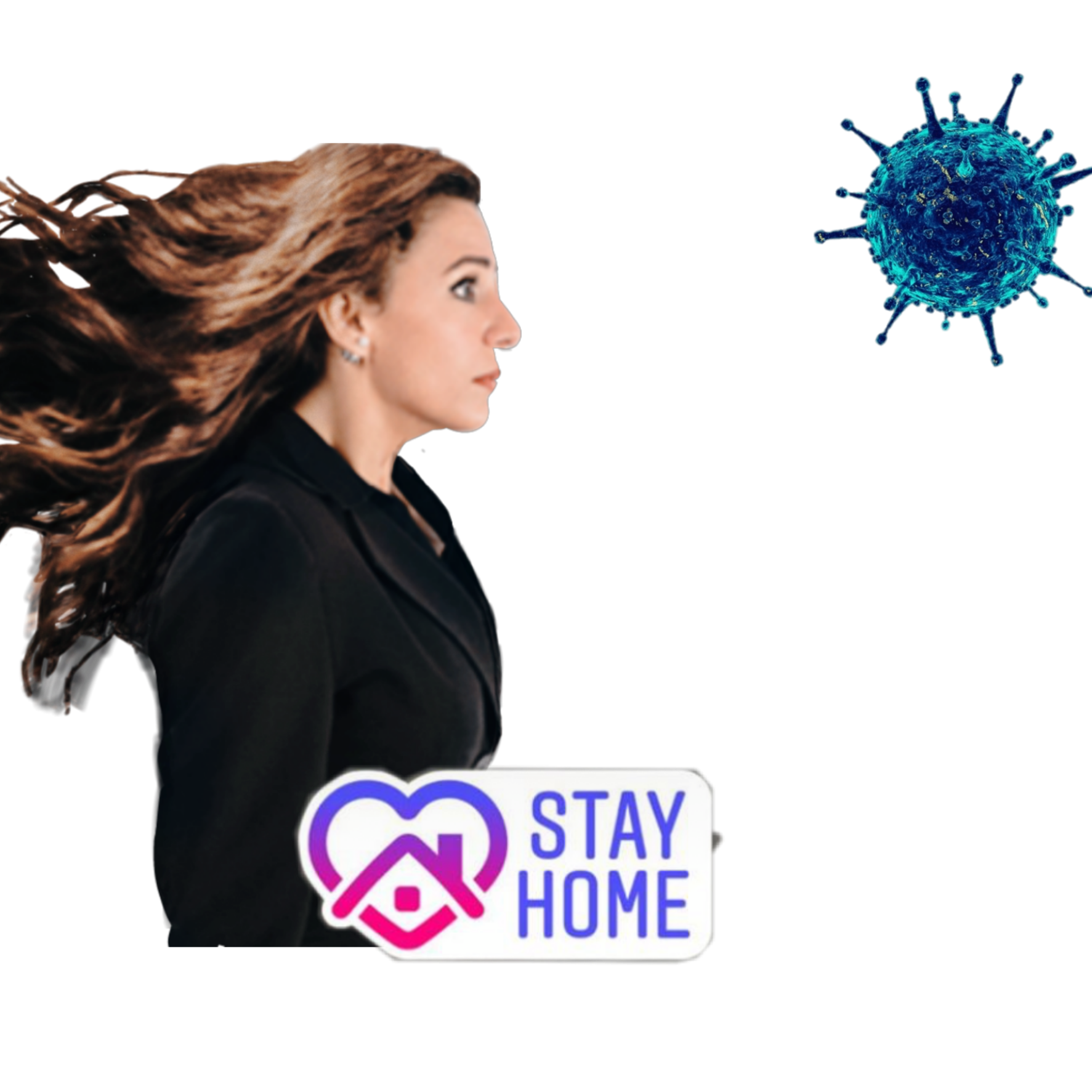 corona freetoedit #corona sticker by @loneliness-death