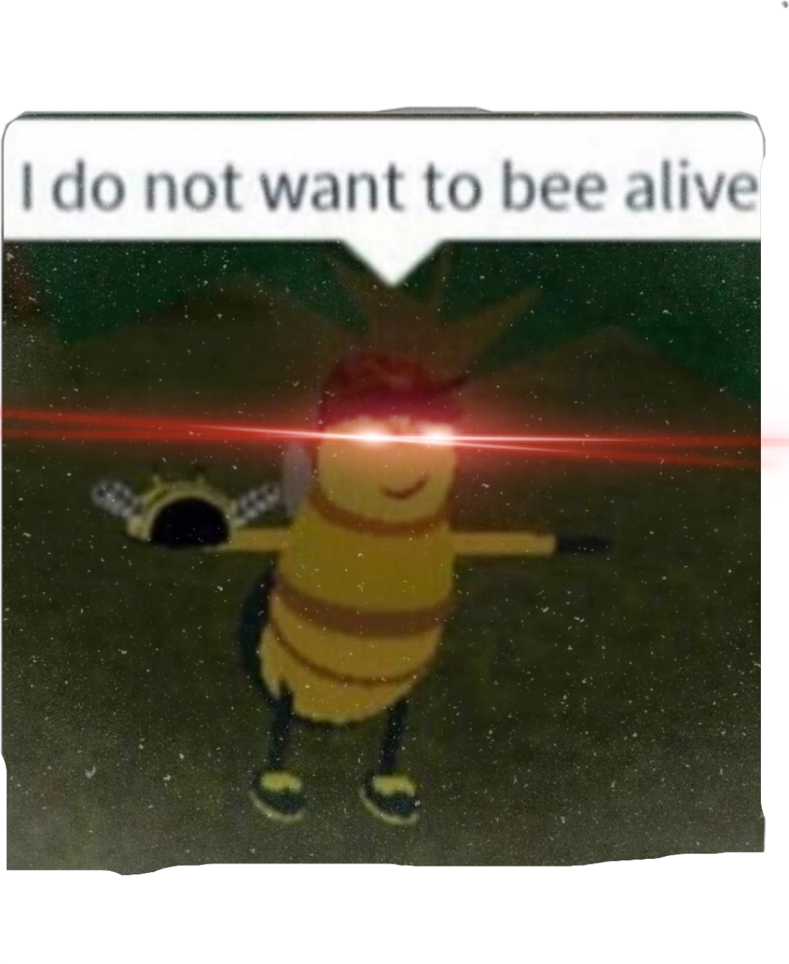 Bee Memes Interesting Roblox Ugh Sticker By Ellen Uwu - ugh roblox