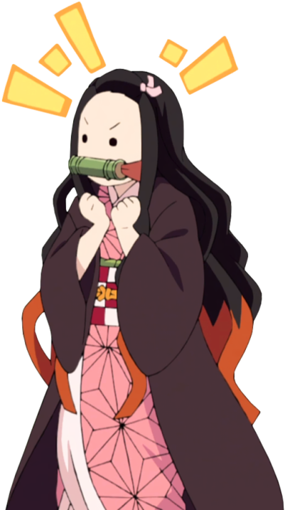 Nezuko Demonslayer Sticker By Kakyoinswaifu69