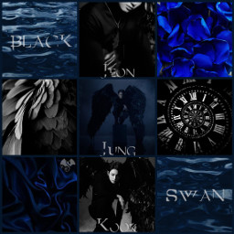 jungkook bts black swan grid