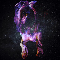 blend universe dogs galaxy artistic freetoedit