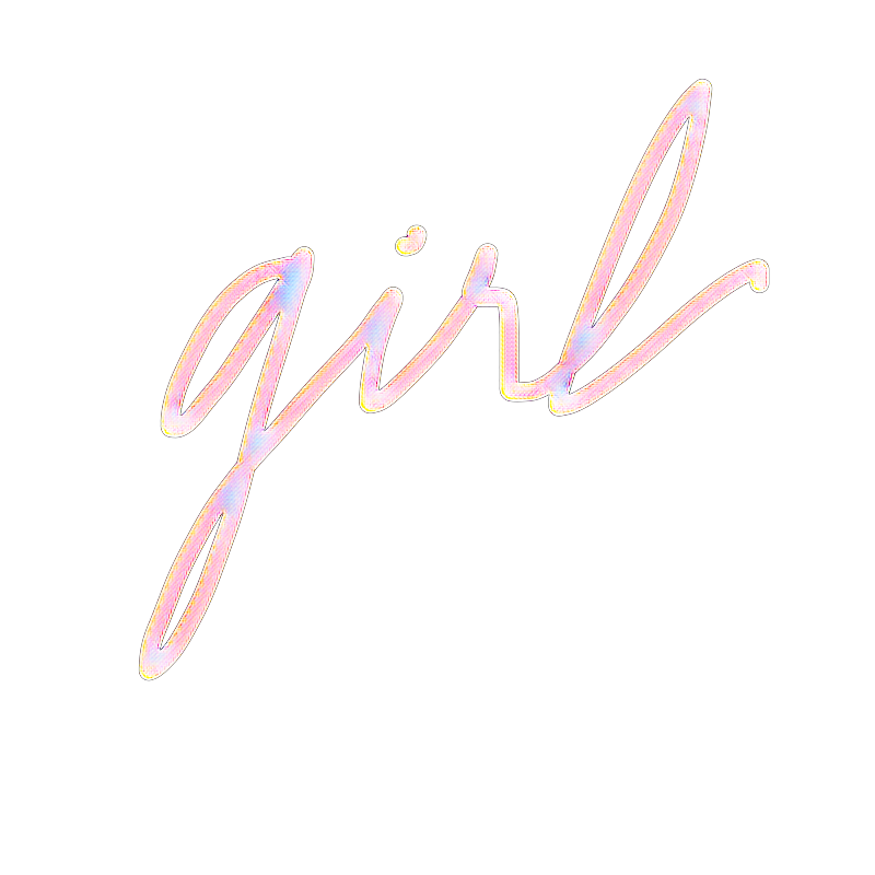 Girl Cursive Calligraphy Heygirl Sticker By Lei