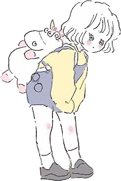 可愛い女の子イラスト可愛い女の子イラストcahocahoイラスト Sticker By Yunana