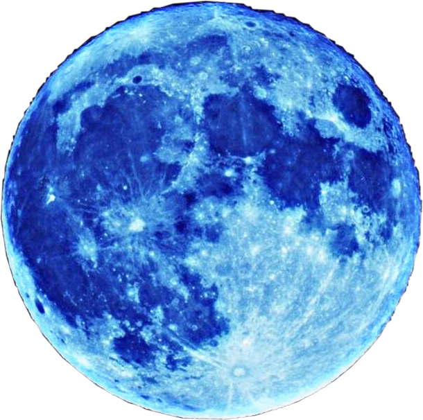 fullmoon moon blue bluemoon bright sticker by @kimmytasset
