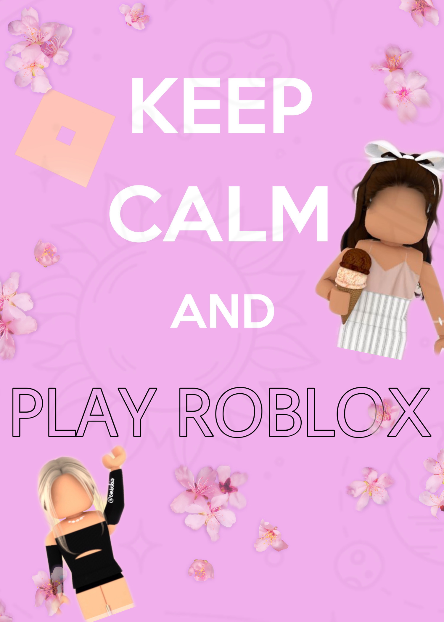 Roblox Robloxian Image By Idk - keep calm and love roblox keep calm and love calm keep calm