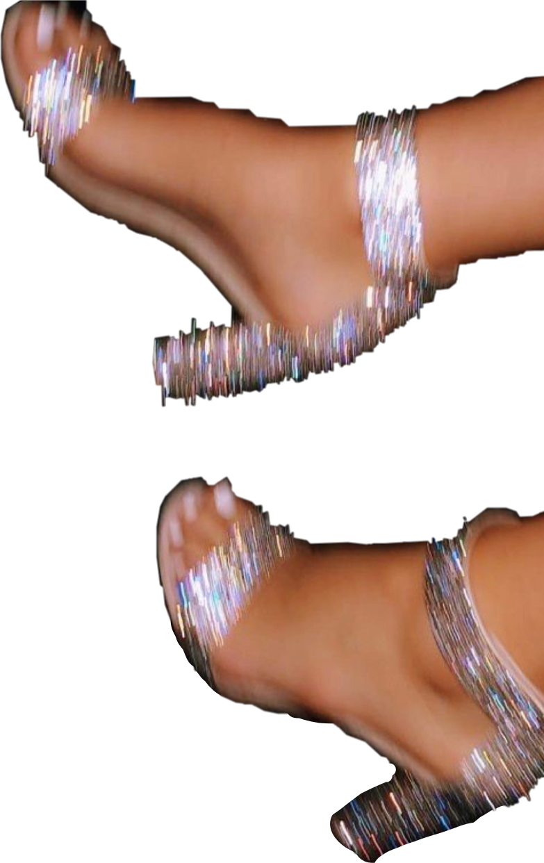 Buy > aesthetic glitter heels > in stock