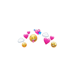 freetoedit emojis cute clouds arrow