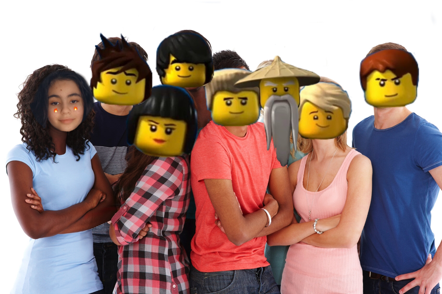 ninjago lloyd and nya