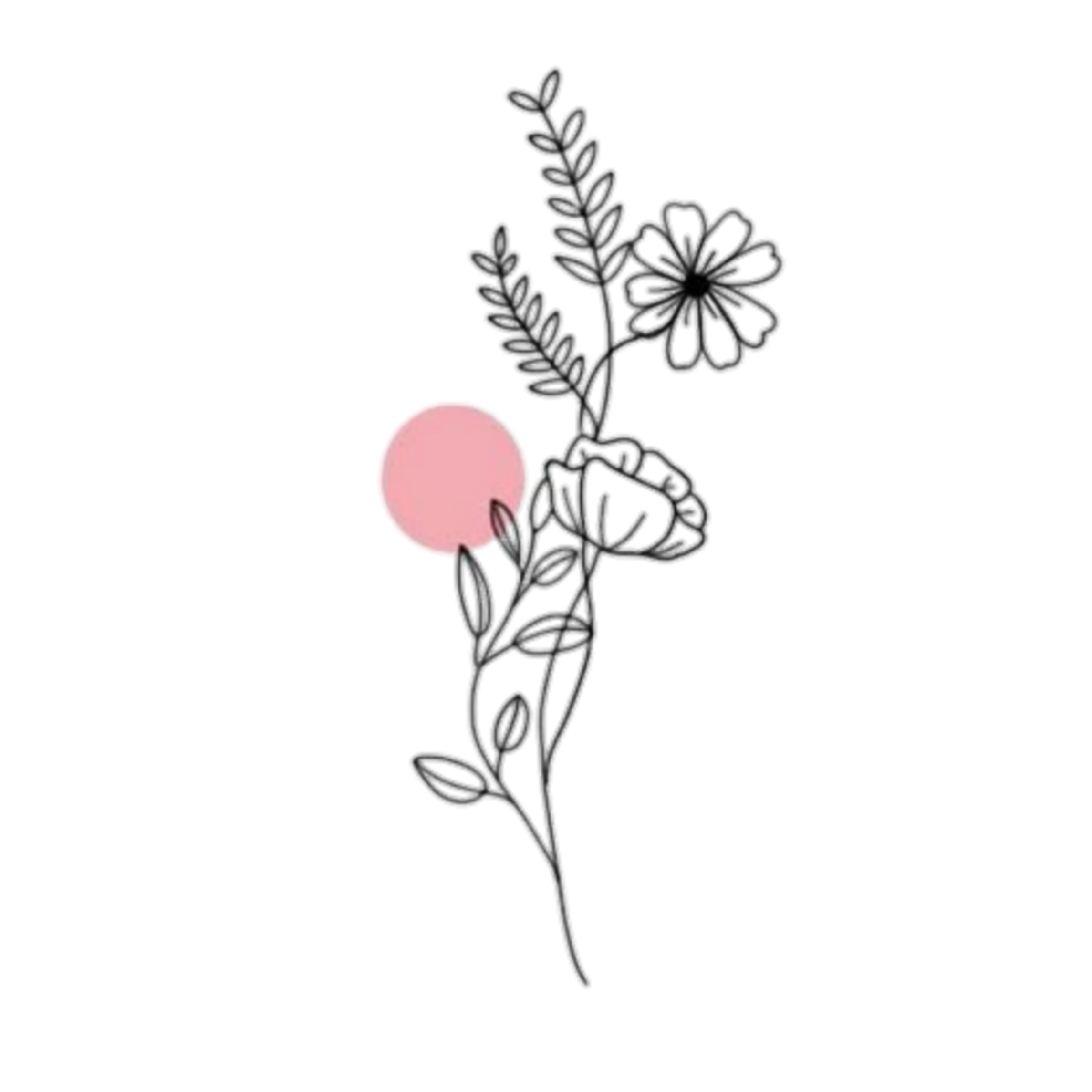 doodles doodle artline flower sticker by @vaultlilies