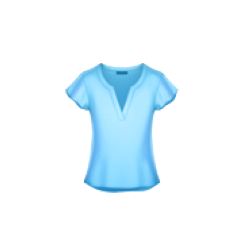 blue emoji blueaesthetic bluetshirt shirt freetoedit