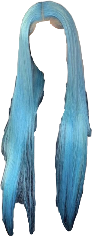 lacefront wig bluehair babyhairs sticker by @milaneditssss