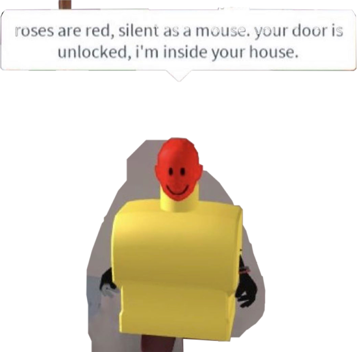 Roblox Roses Rosesarered Mouse Sticker By She2019 - roblox roses are red meme