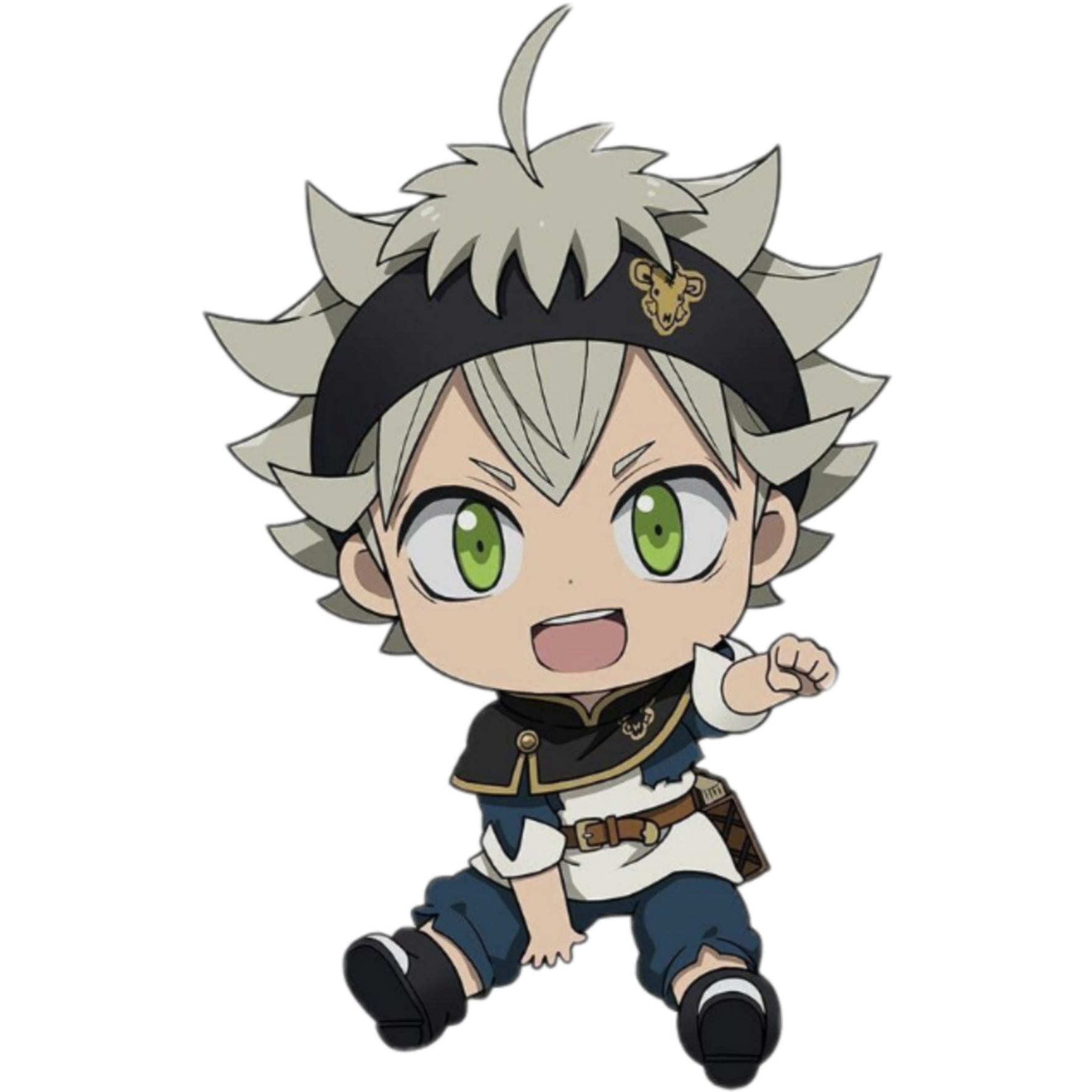 Blackclover Demon Asta Anime Otaku Sticker By Naabidi 