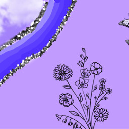 freetoedit purple aesthetic flower butterfly eczoombackgrounds zoombackgrounds