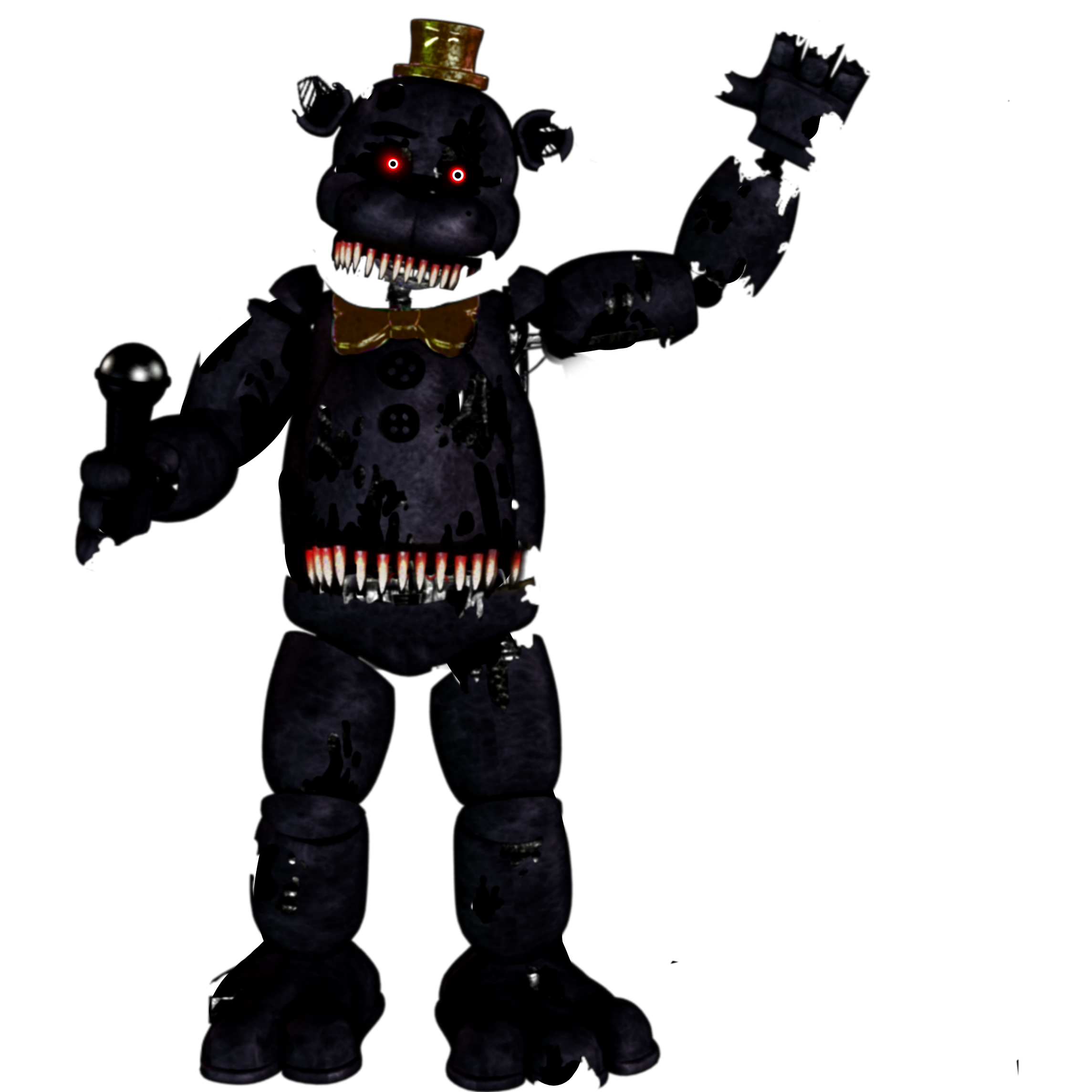 Fnaf Fredbear Nightmare Ucn Freetoedit Sticker By Areeper | The Best ...