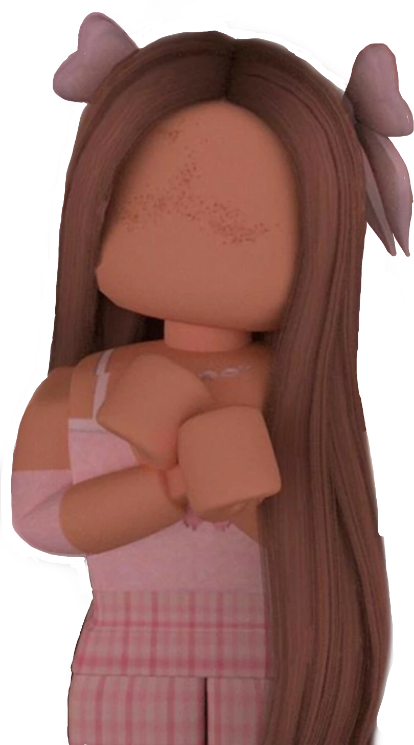 Brown hair roblox gfx  Brown hair roblox, Roblox, Profile picture