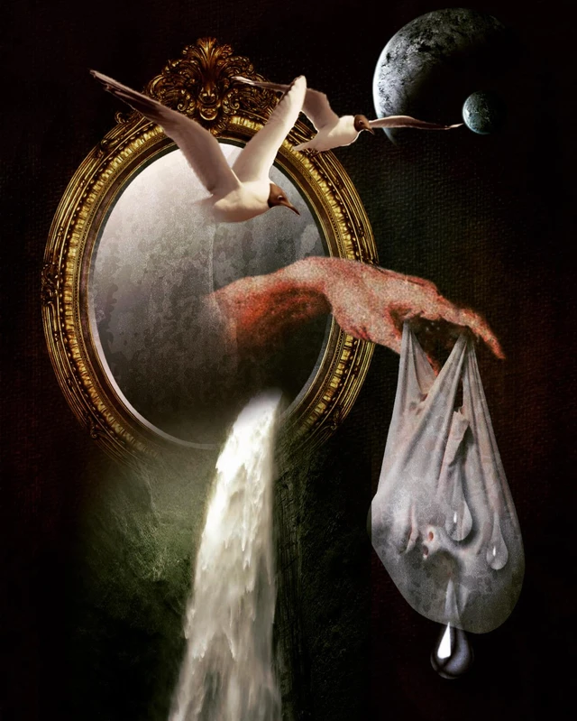 Mirror Surreal Fantasy Art Image By Cesar Mirror Surreal Fantasy Art Image By Cesar