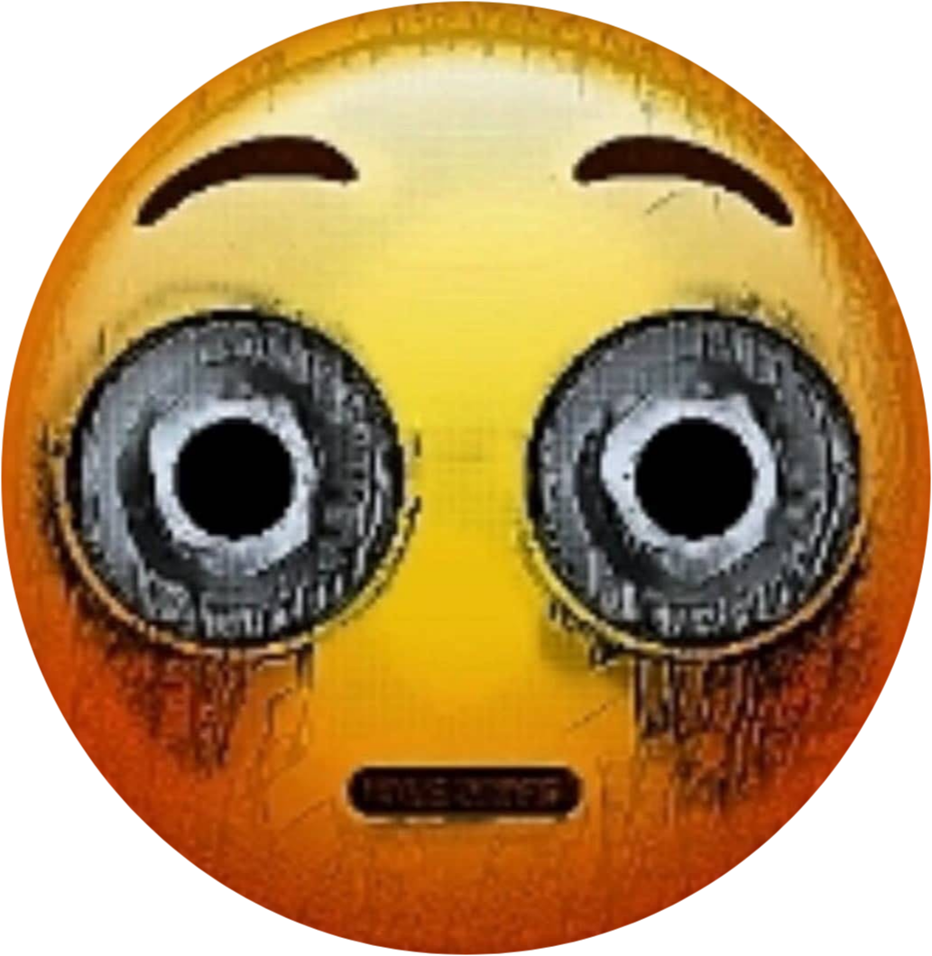 Mad cursed emoji