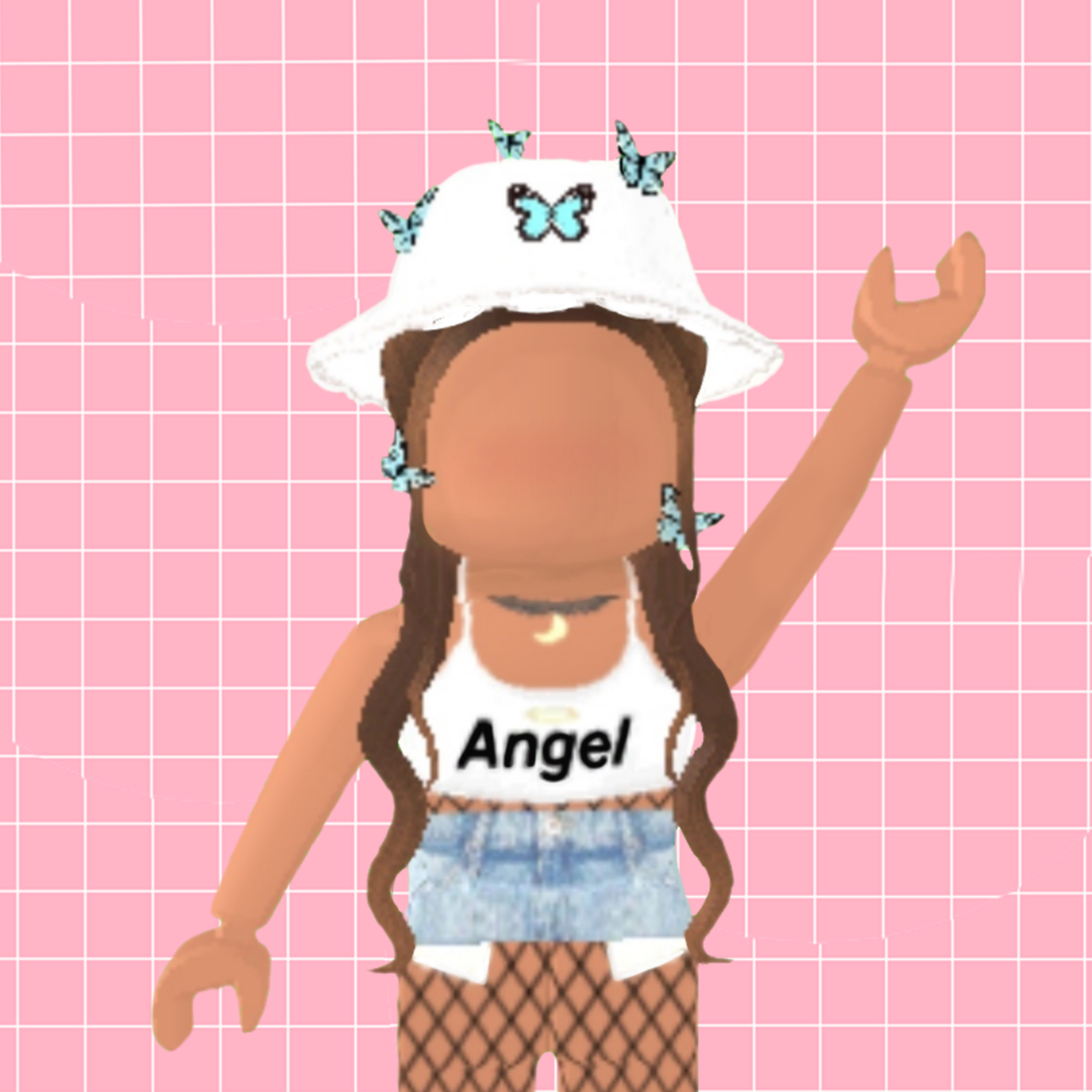 Roblox Angle Butterfly Blue Image By 𝕃𝕠𝕧𝕝𝕖𝕪 - blue butterfly cute roblox profile pictures