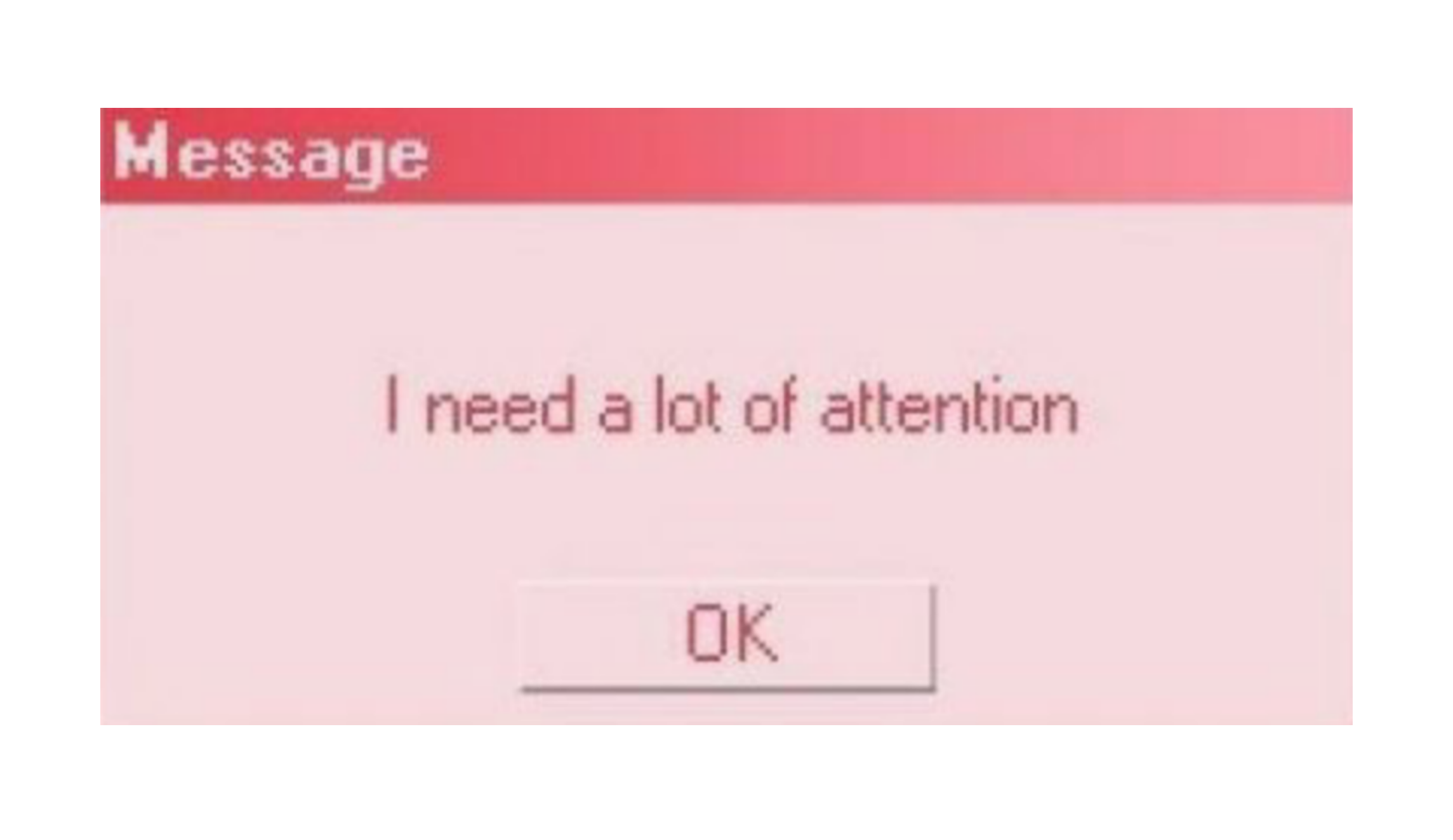 I need attention. I need your attention. Конструкцию need (i need a.../ i need some... / ! Don't need a.../ i don't need any...). Be Middle of attention.