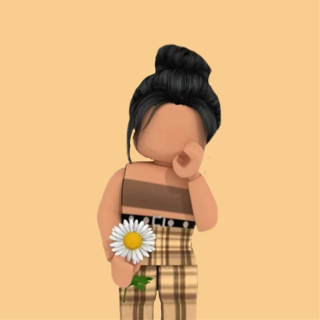 Tumblr Image By Roblox Girl Gfx - aesthetic roblox profile picture girl black hair
