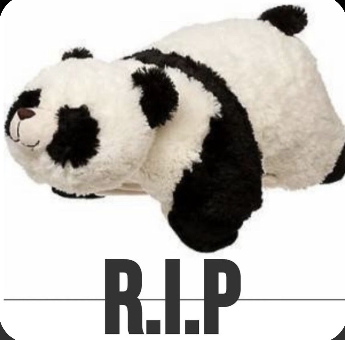 pillow pet panda