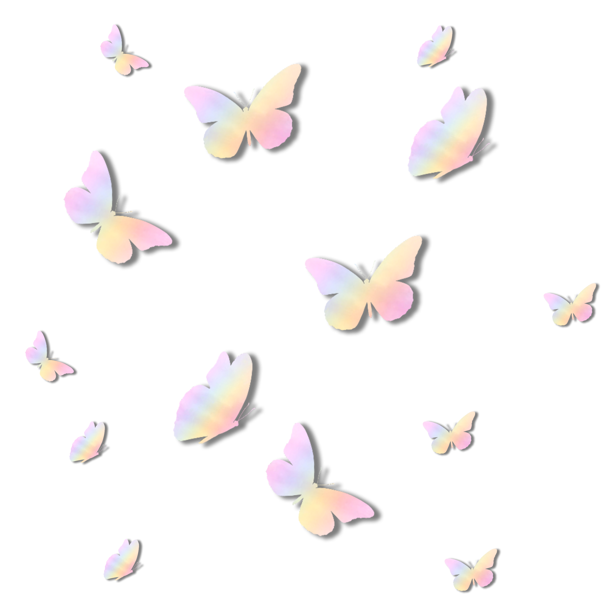 Butterfly Vintage Aesthetic Sticker By Ririseandshine