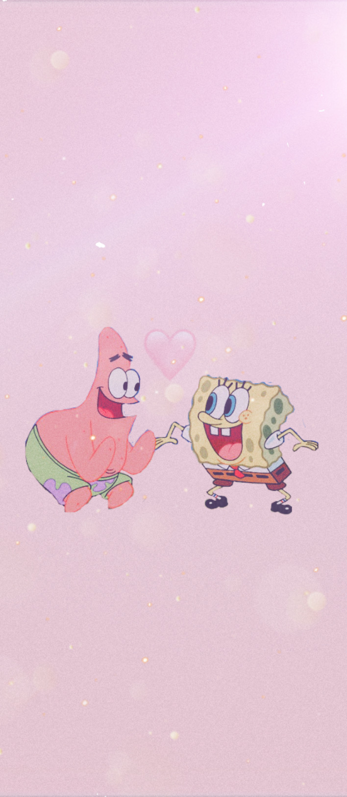 #spongebob #patrick #bestie #bestfriends #wallpaper #pink #freetoedit
