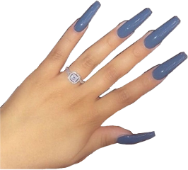 freetoedit nails ring rings bluenails