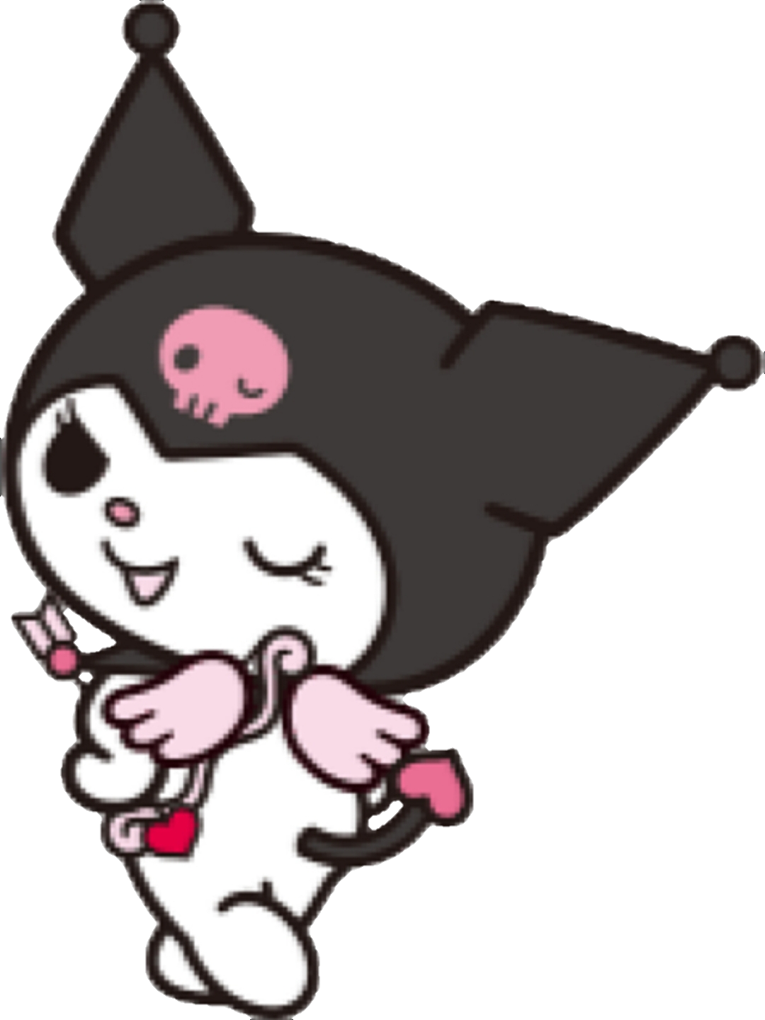 Kuromi Mymelody Sanrio Egirl 2000s Sticker By Lovegrips 