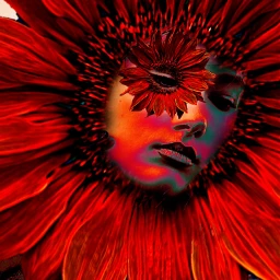 myoriginalwork originalart conceptart womanportrait colorful flower ecflowereyes flowereyes surrealistic surrealisticworld topten