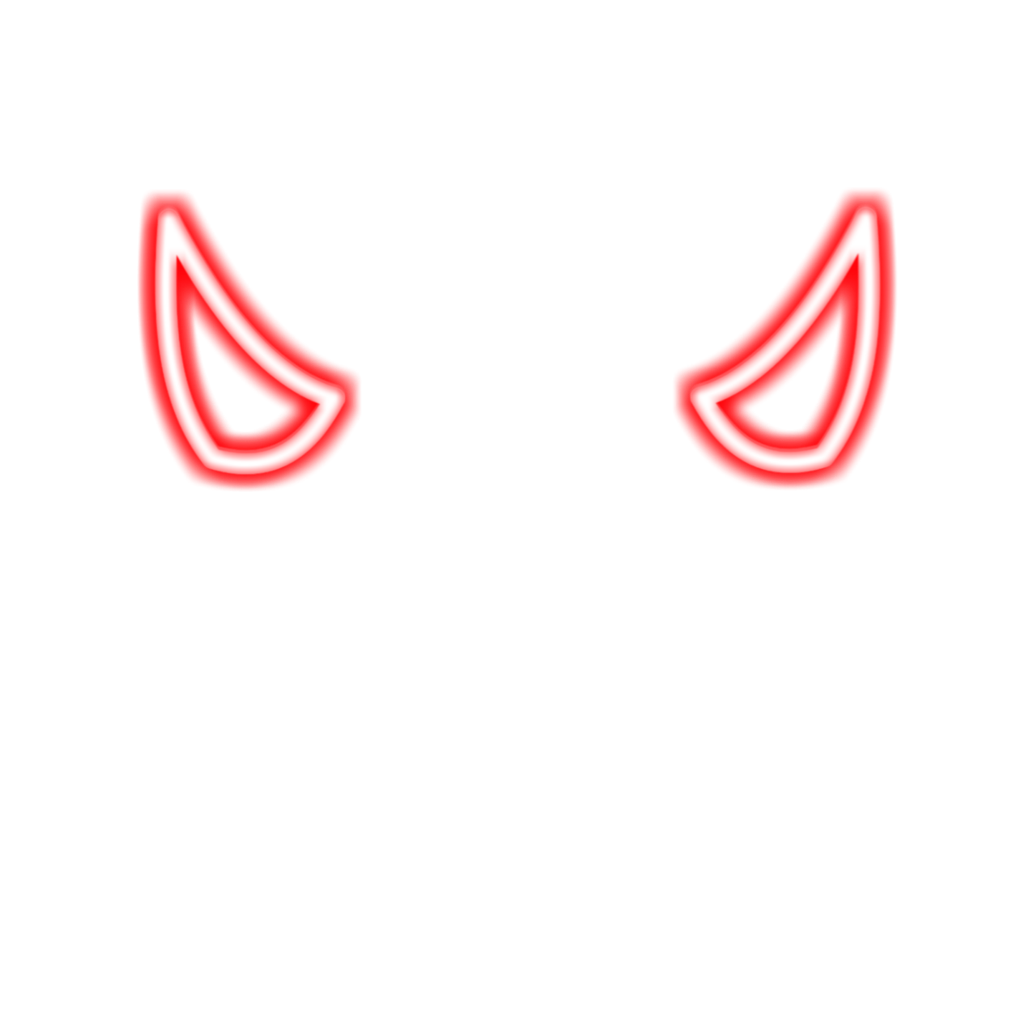 red glowing devil horns aesthetic #horns #devil #devilhorns #cute # ...