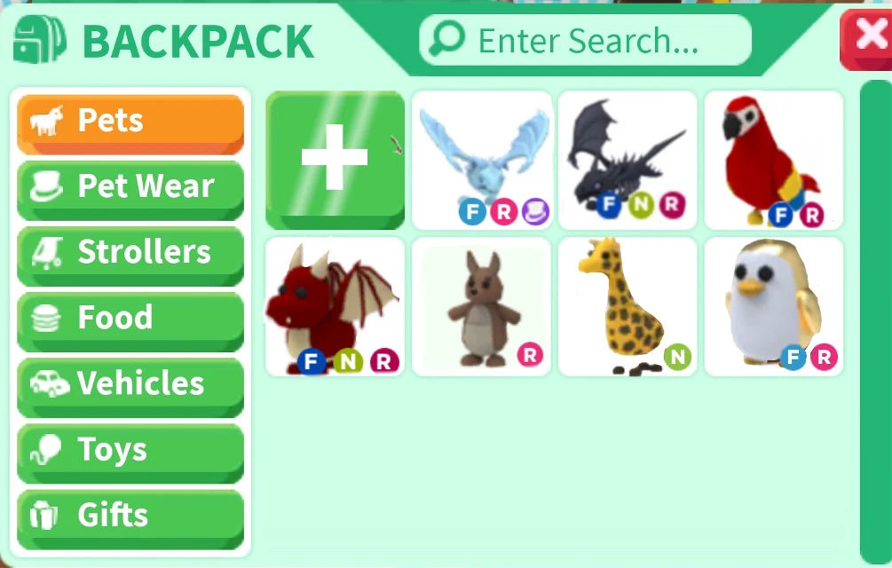 Roblox Inventory Adopt Me