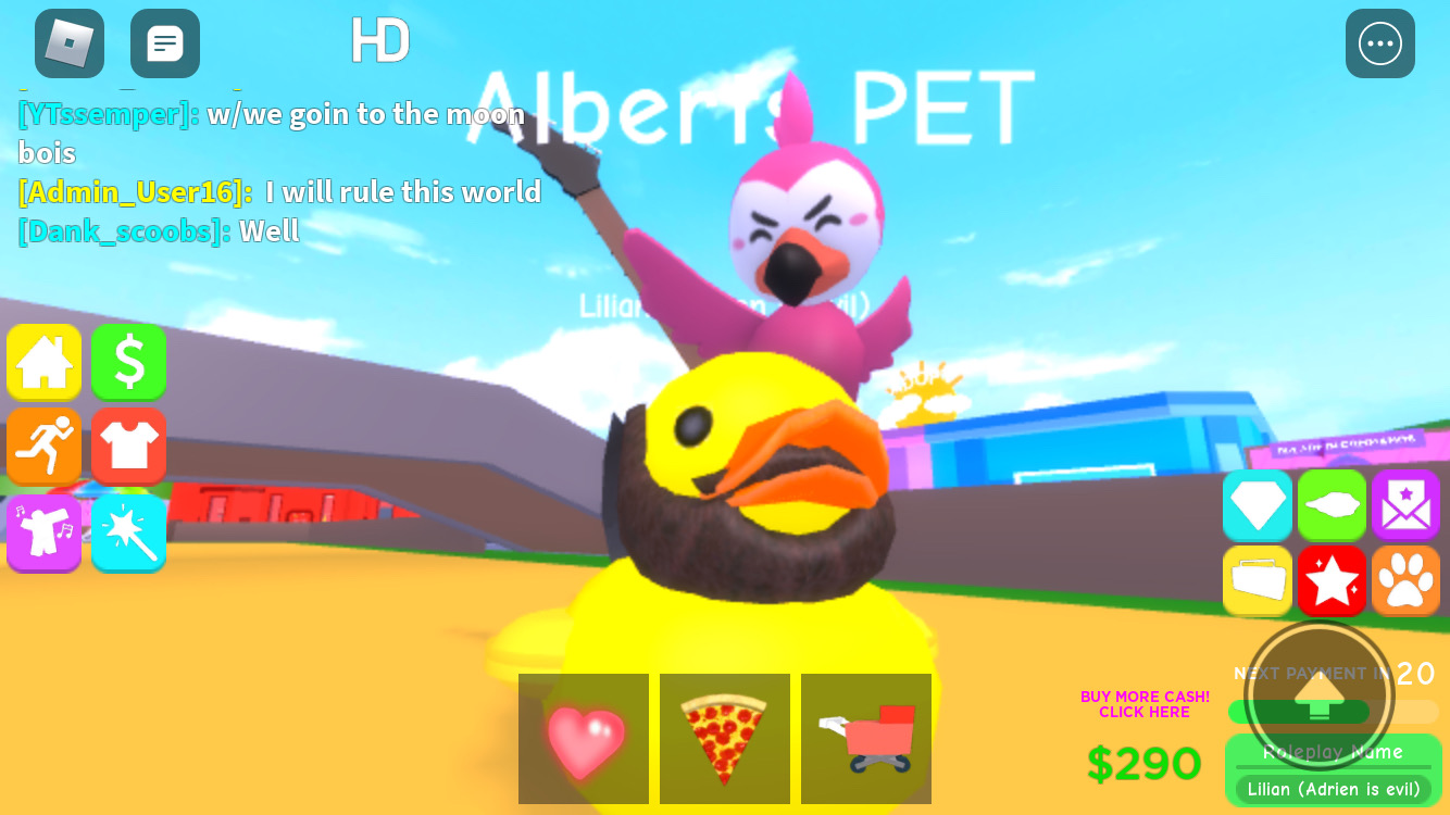 Flamingo Roblox 𝕆𝕡𝕖𝕟 ℕ𝕠𝕥𝕖 Image By - angry admin roblox animation