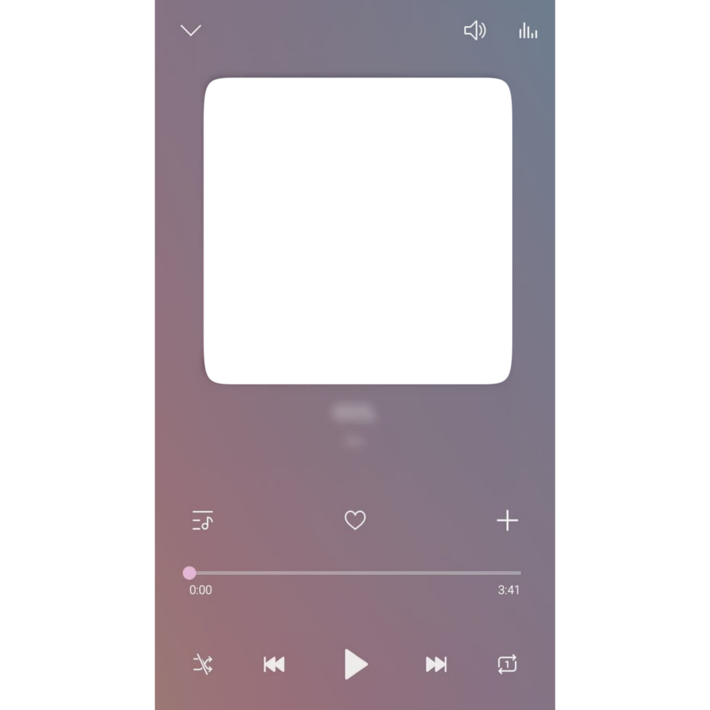 transparent music player buttonfor phone