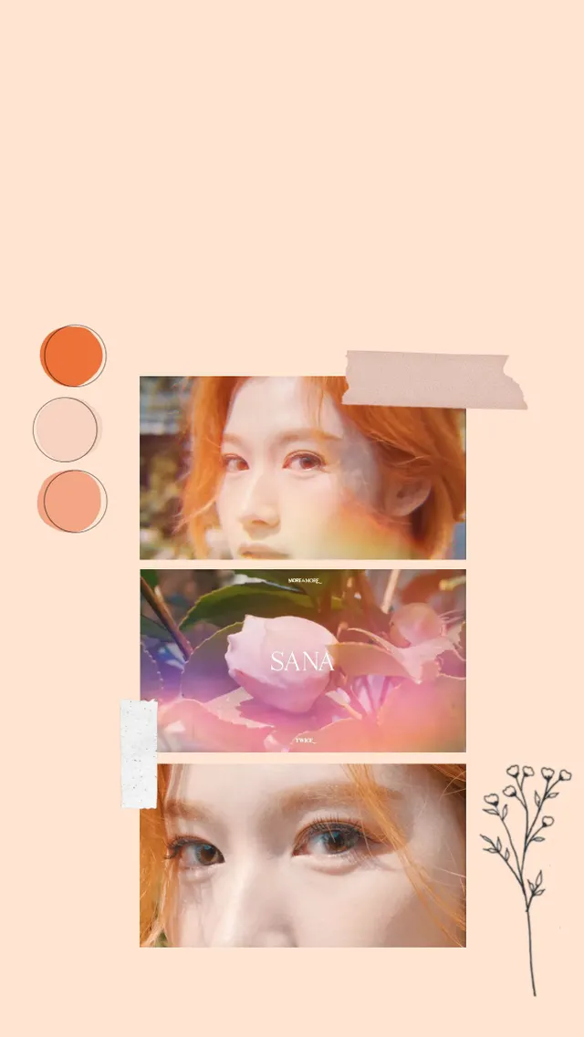 Orange Twice Sana Twicesana Image By Hwxnglvr