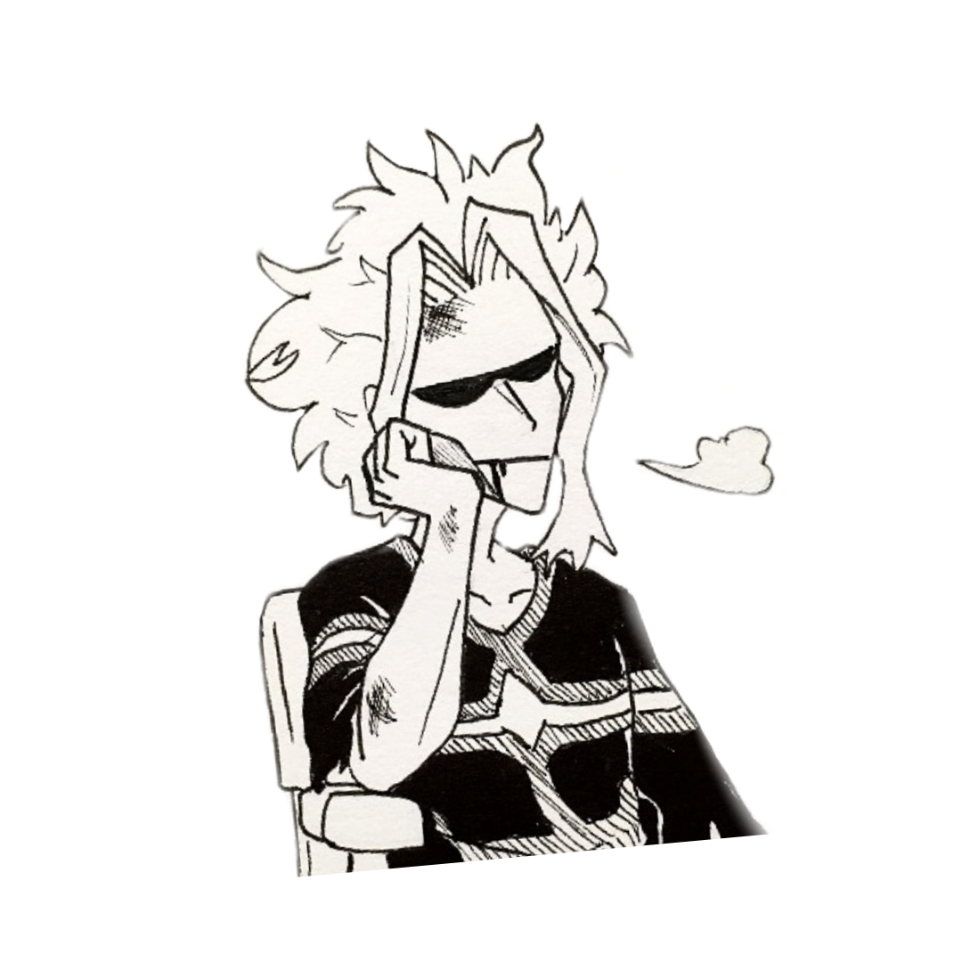 allmight mha myheroacademia bnha sticker by @_thememequeen_