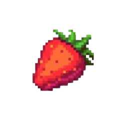 freetoedit strawberry pixel aesthetic эстетика