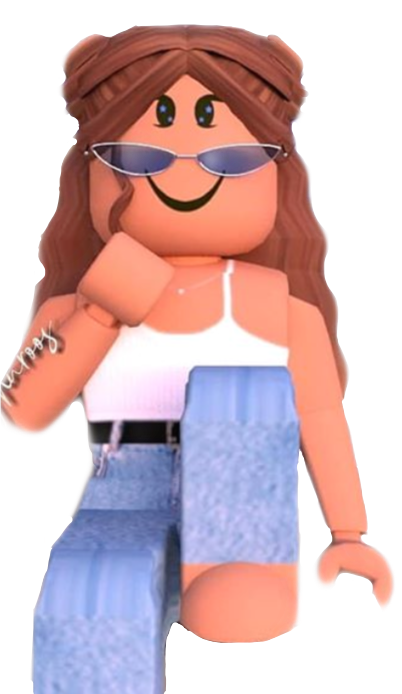 Roblox Robloxgirl Sticker By Quit - cute aesthetic roblox gfx summer