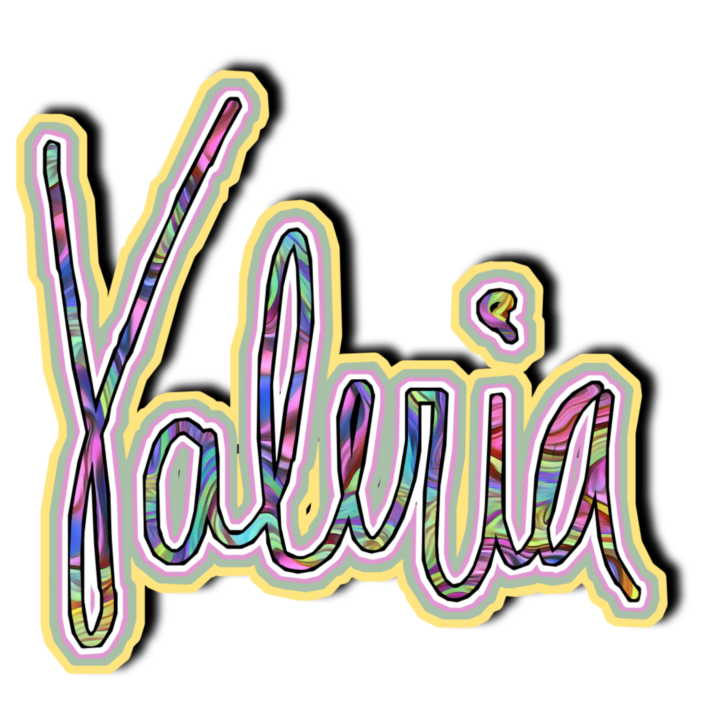 freetoedit valeria val names sticker by lazydaisyg